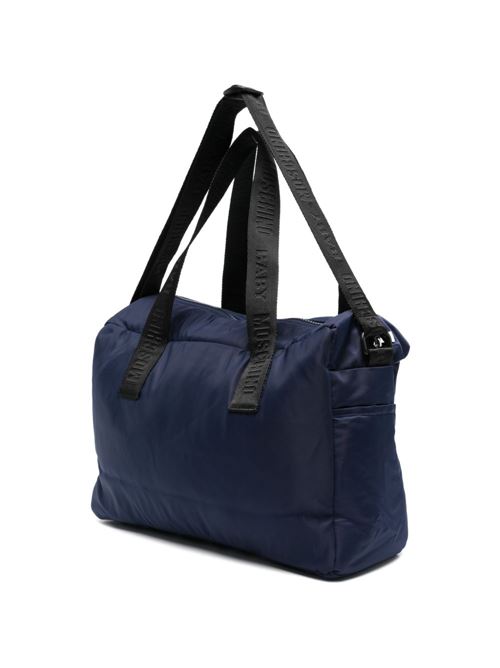 Borsa unisex Moschino Baby blu con stampa Teddy Bear MOSCHINO BABY | MUX05WL3A8940016